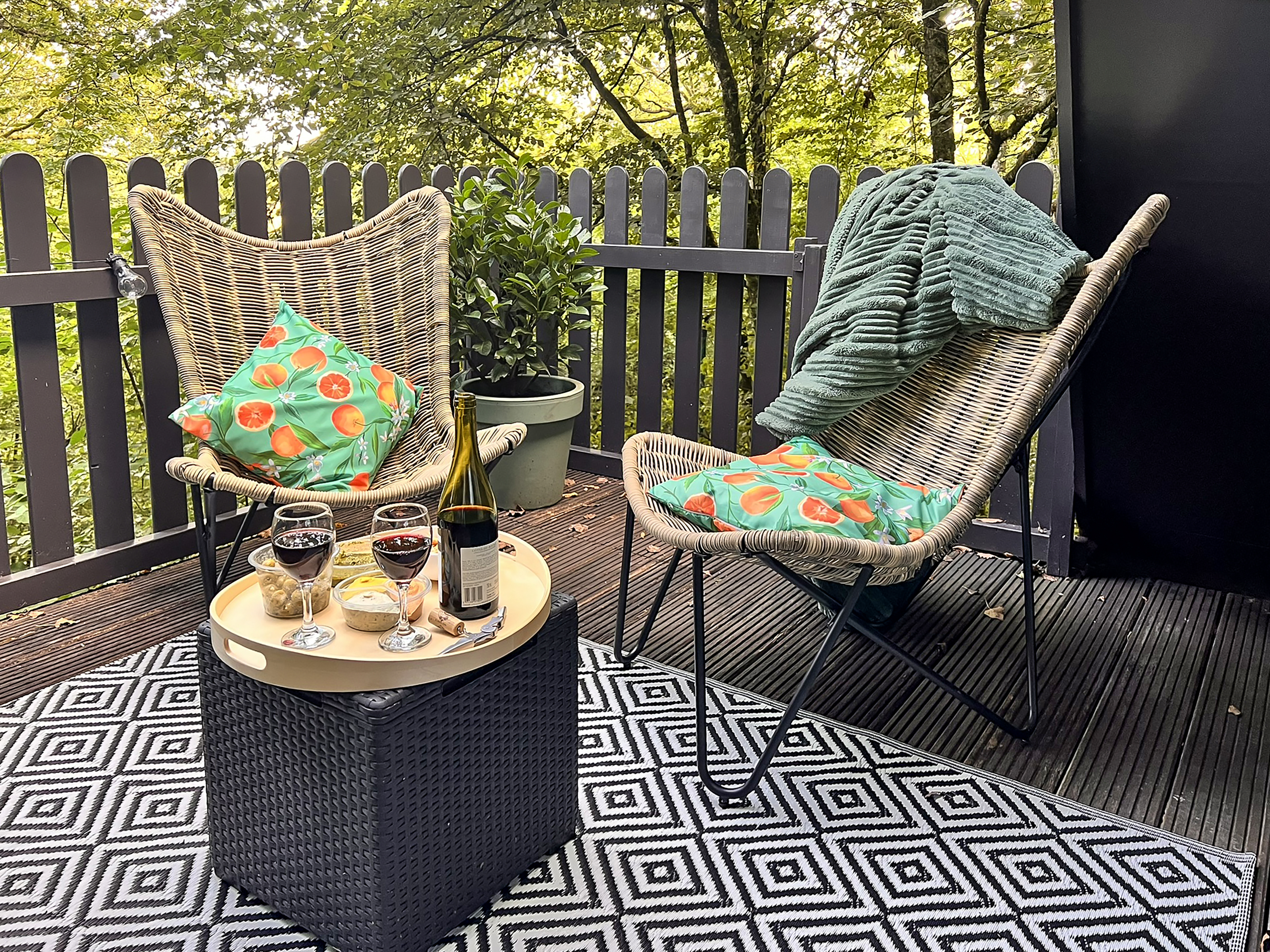 Gevel en tuin